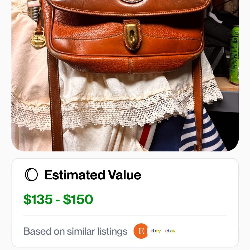 Brown Leather Dooney&Bourke carrier Bag